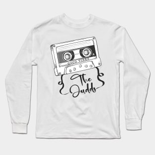 Good Vibes The Judds // Retro Ribbon Cassette Long Sleeve T-Shirt